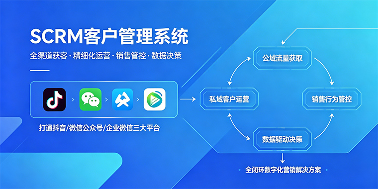 SCRM客户管理系统